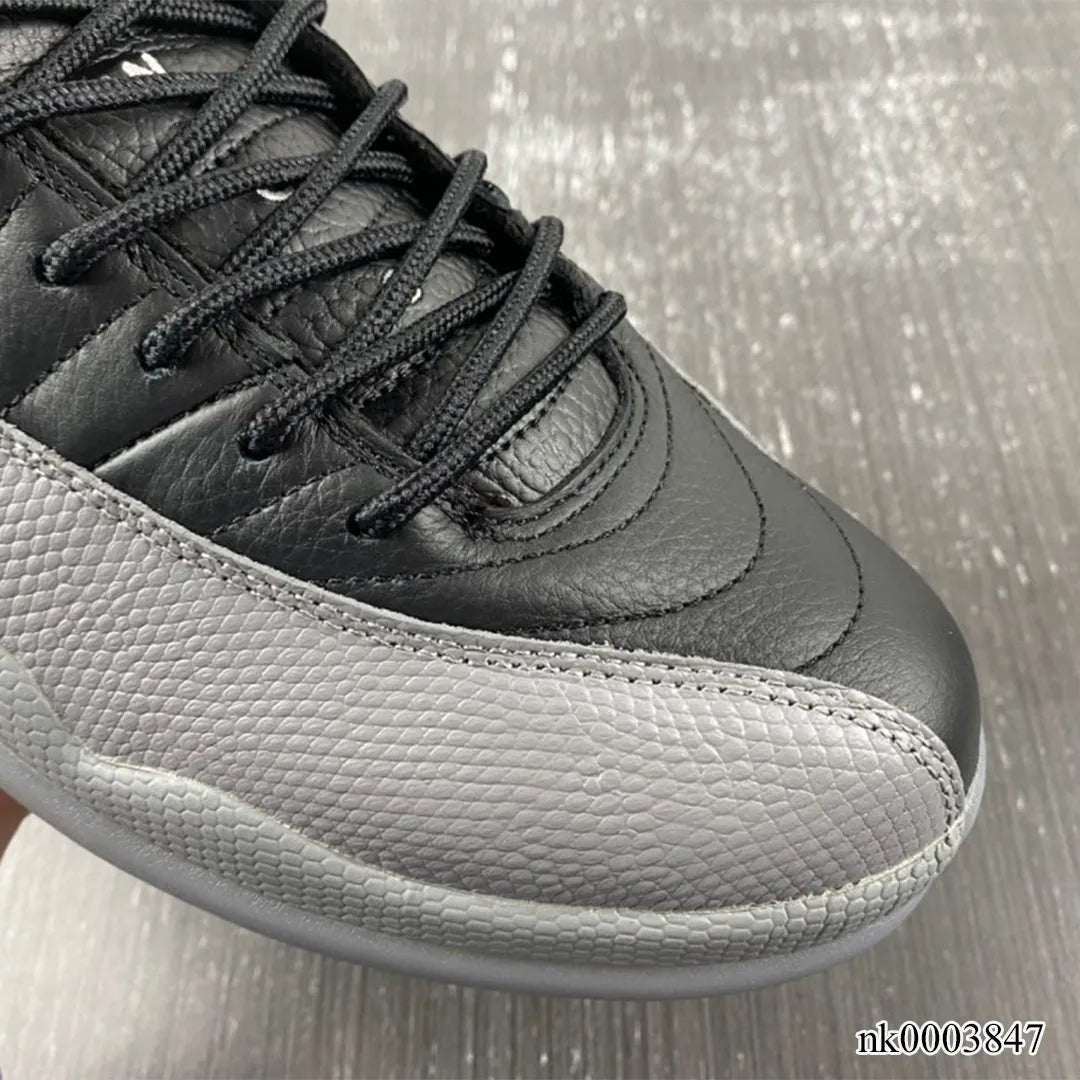 AJ 12 Black/Wolf Grey Shoes Sneakers - nk0003847 image 3