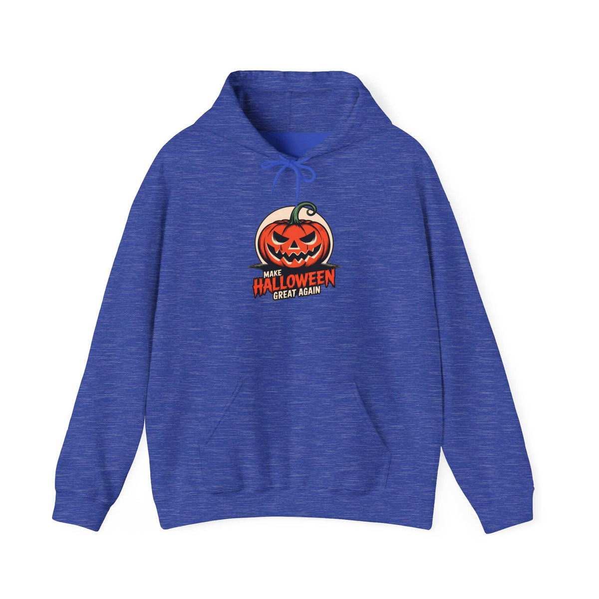 Make Halloween Great Again Hooded Sweatshirt - S, Heather Sport Royal image