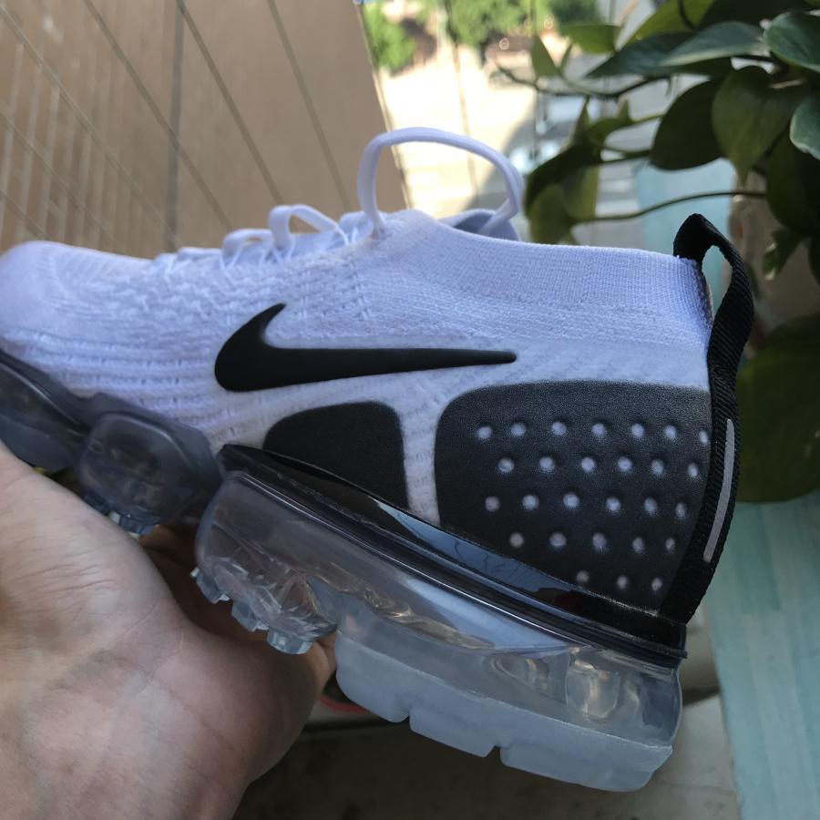 Air VaporMax 2 White Black Shoes Sneakers - nk0000474 image 6