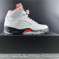 AJ 5 Fire Red Silver Tongue (2020) Shoes Sneakers - nk0000787 image 17