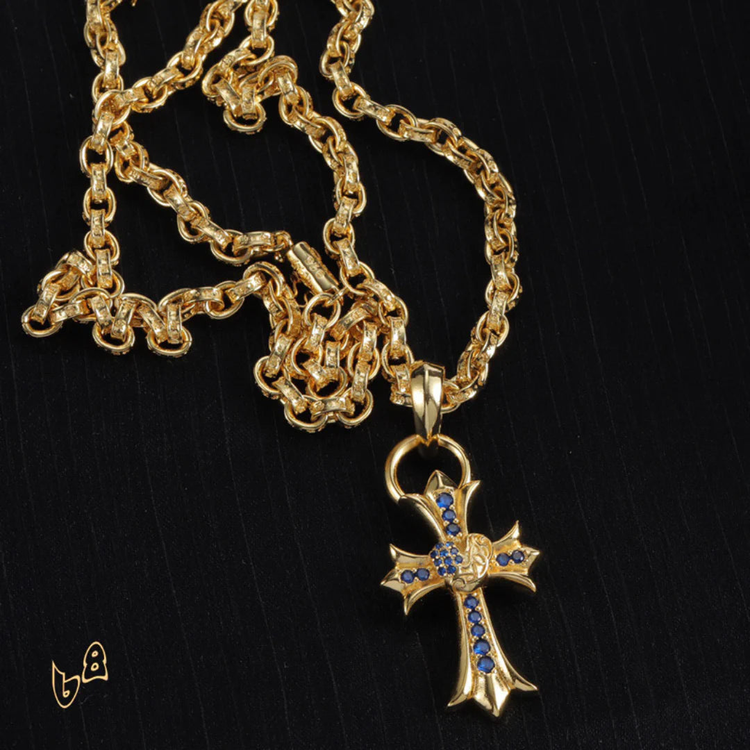 CH Cross Pendant Necklace - CH0047 image 5
