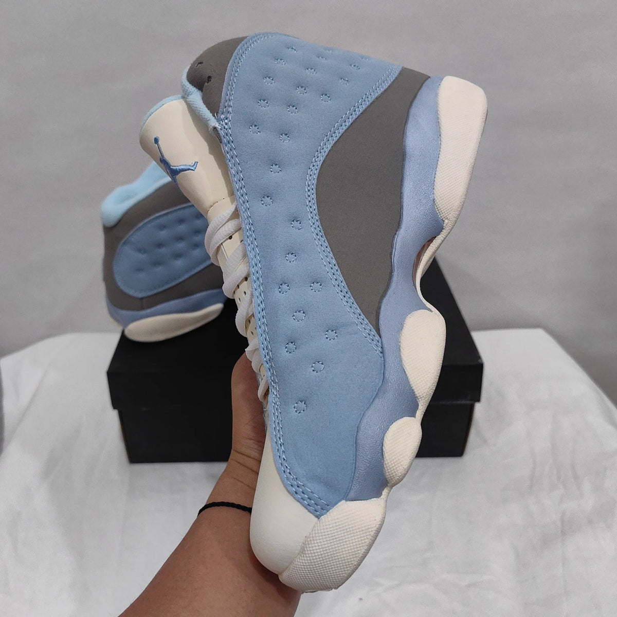 SoleFly x AJ 13 Celestine Blue Shoes Sneakers – nk0002518 image 13