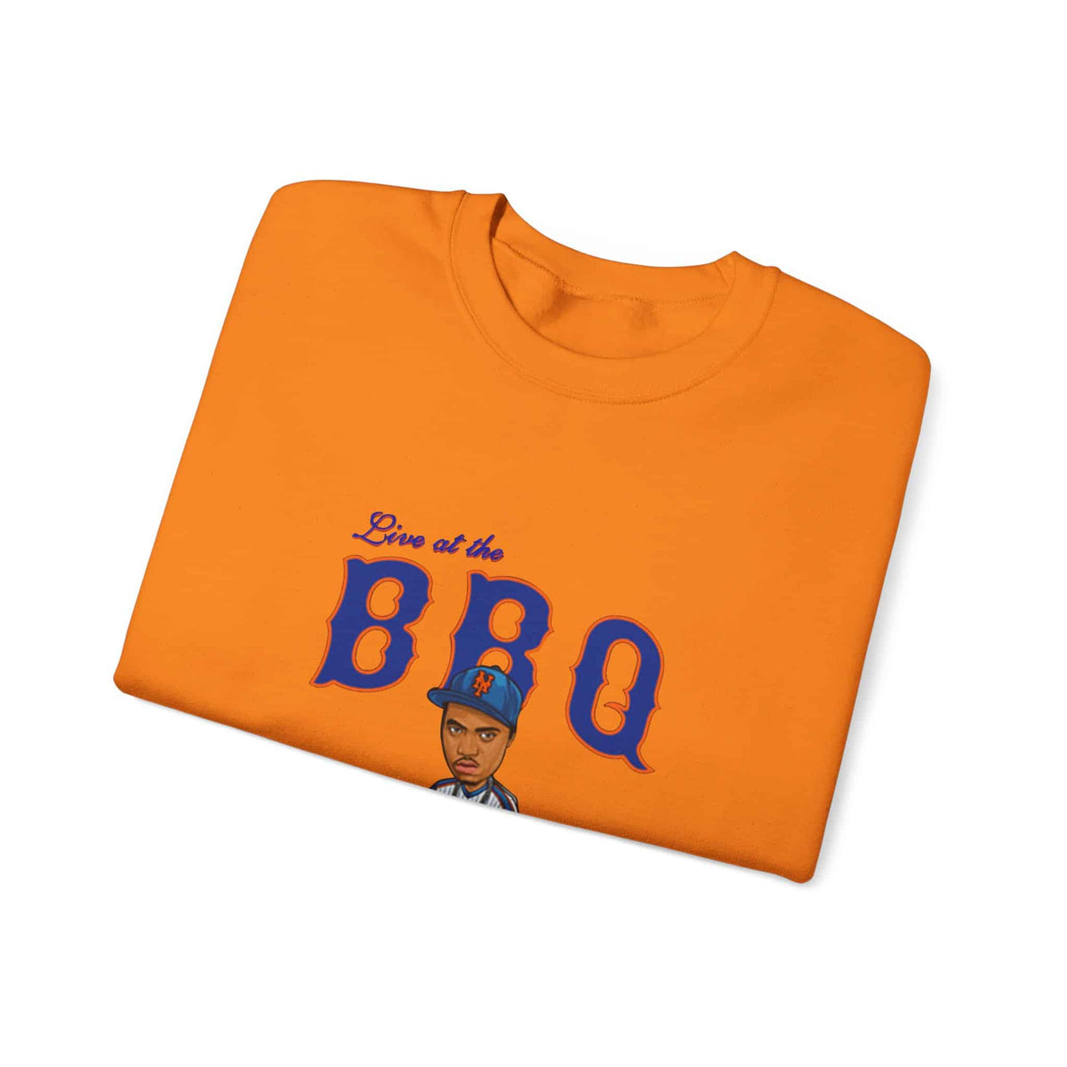 Rap Nas Live At The BBQ Crewneck Sweatshirt image 26