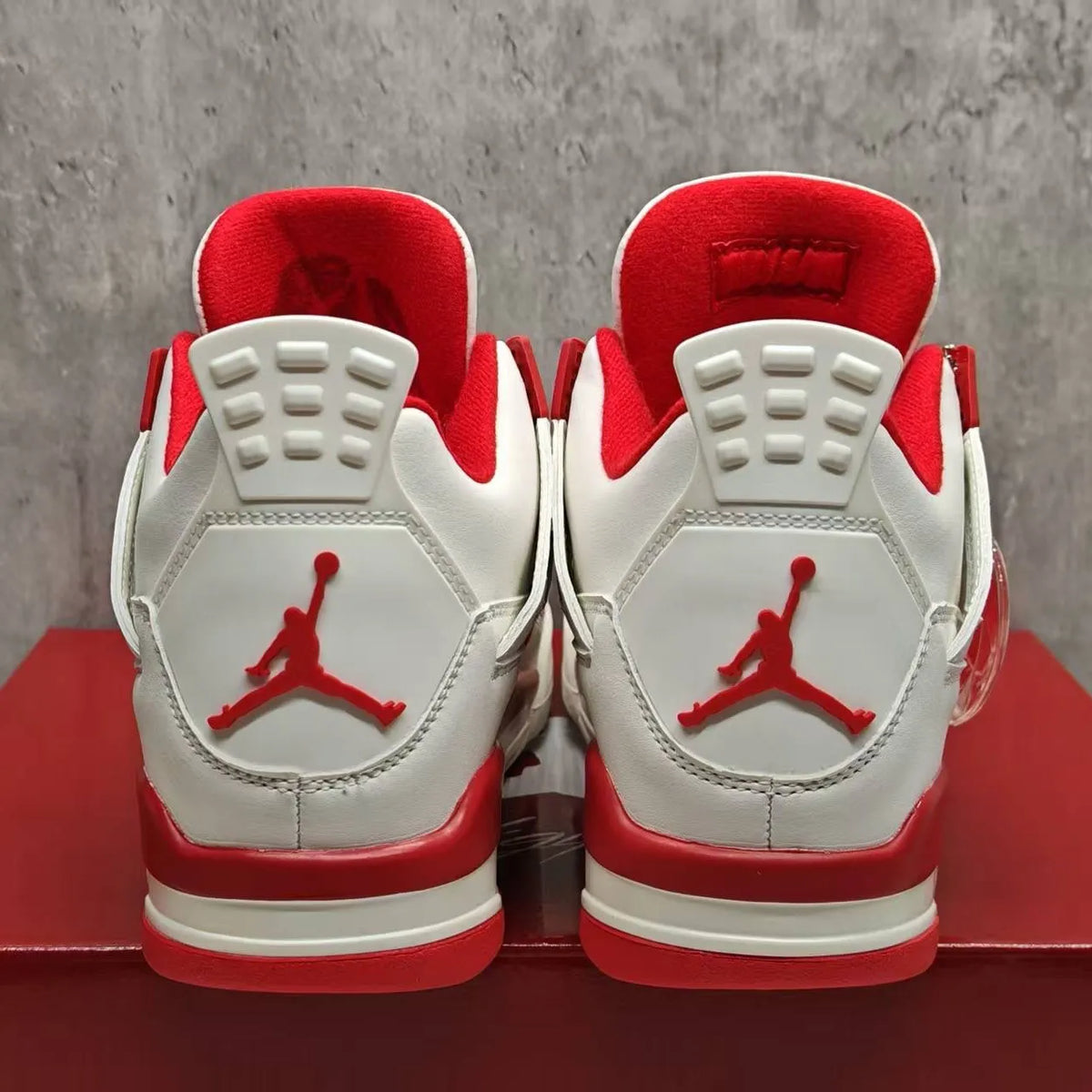 AJ 4 Sierra Red Shoes Sneakers - nk0004667 image 8