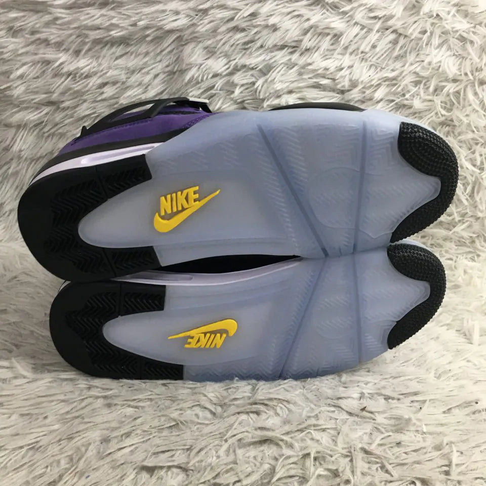 AJ 4 Lakers/ Lakershow Shoes Sneakers - nk0004535 image 8