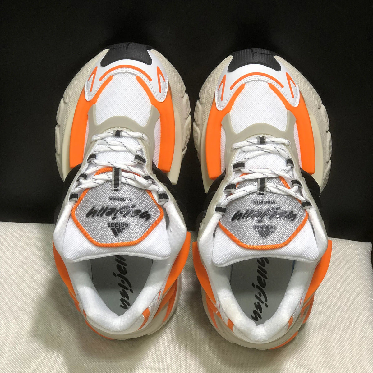 Pharrell x AD Adistar Jellyfish 'Focus Olive Orange' Shoes Sneakers - nk0004965 image 7