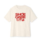 Graphic Print Unisex Oversized Boxy Tee - POD0040 image 8