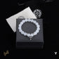 CH Beaded Cross Bracelet - CH0070 - White image