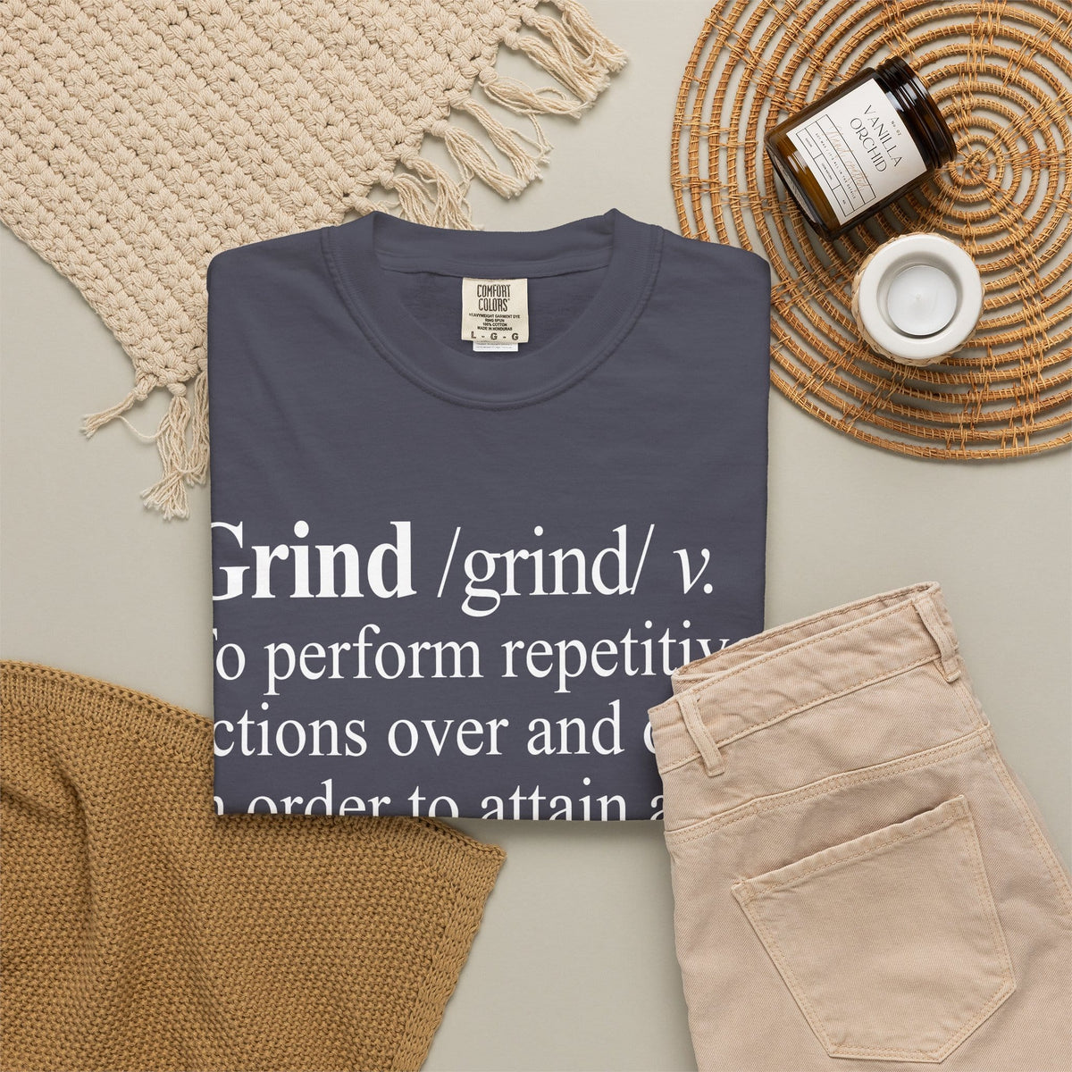 Grind Definition Unisex Garment-Dyed T-shirt image 59