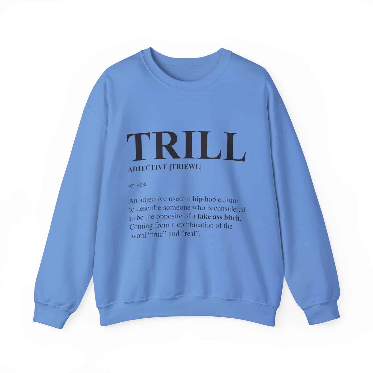 Trill Definition Crewneck Sweatshirt image