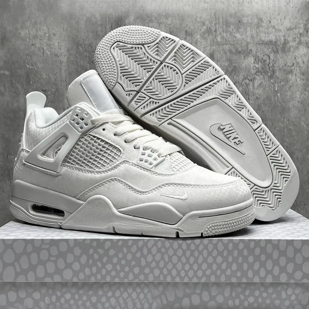 Nigel Sylvester x AJ 4 White Mamba Shoes Sneakers - nk0004538 image 5