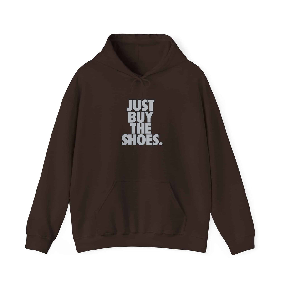 Graphic Print Hooded Sweatshirt - POD0033 - 2XL, Dark Chocolate image