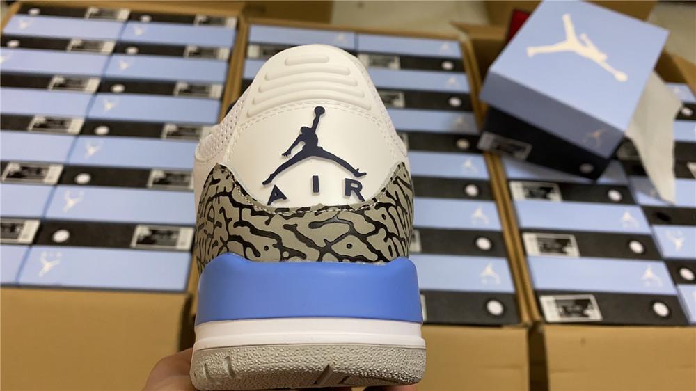 AJ 3 Retro UNC (2020) Shoes Sneakers - nk0000682 image 14