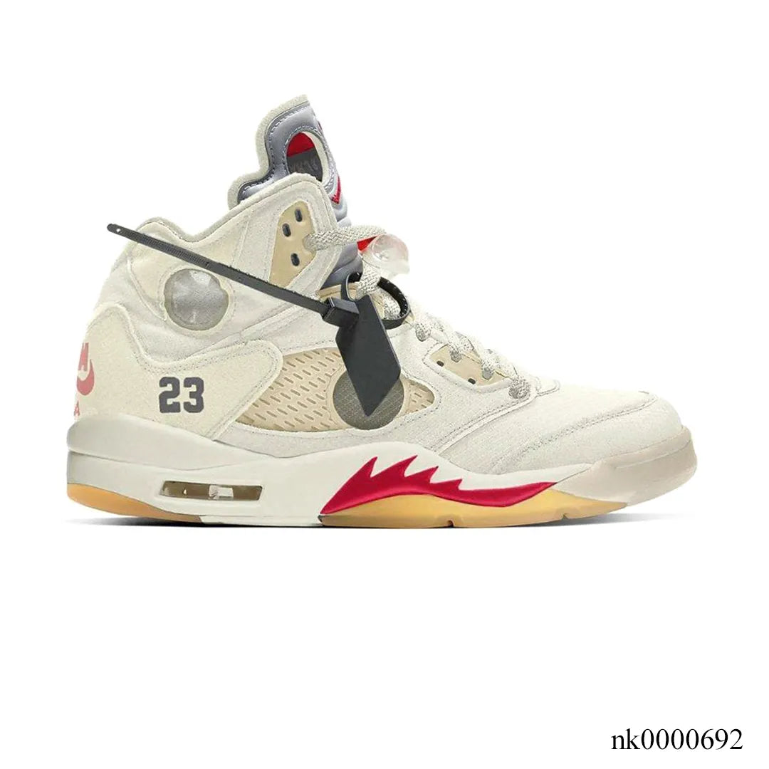 AJ 5 Retro OW Sail Shoes Sneakers - nk0000692 image 0