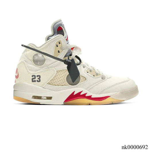 AJ 5 Retro OW Sail Shoes Sneakers - nk0000692 image 0