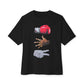 Rap Is My Life Unisex Oversized Boxy Tee - Black, 2XL image