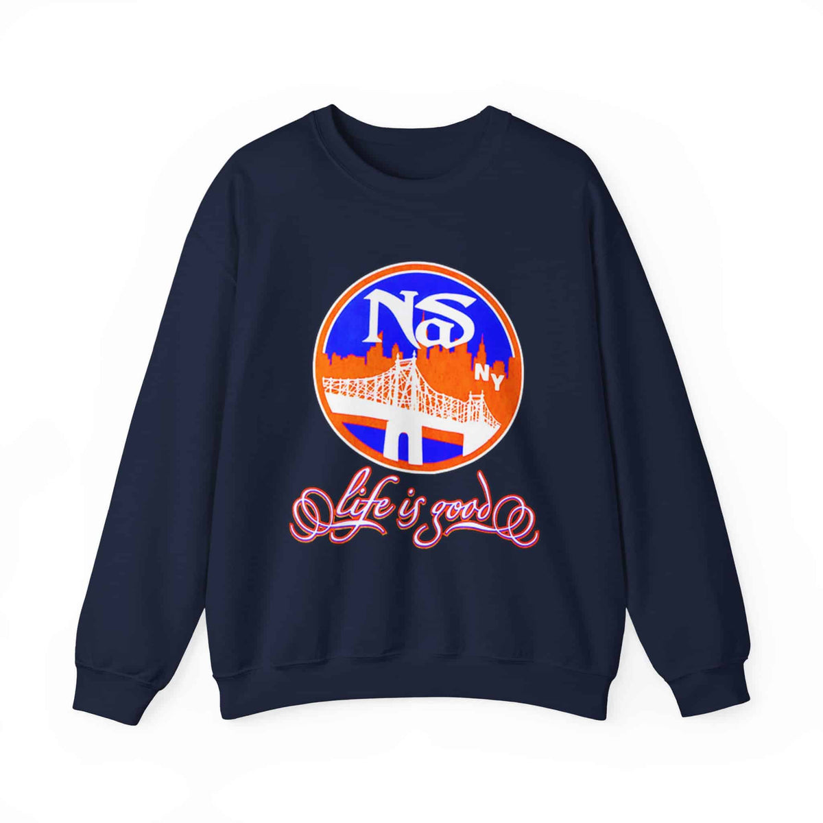 Life Is Good Crewneck Sweatshirt image