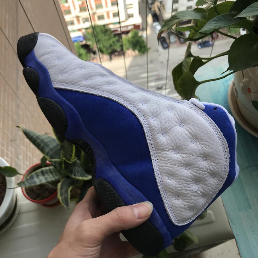 AJ 13 Retro White Hyper Royal Black Shoes Sneakers - nk0000665 image 14