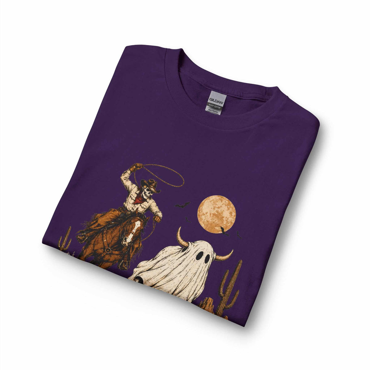 Halloween Cowboy Long Sleeve T-Shirt image 26