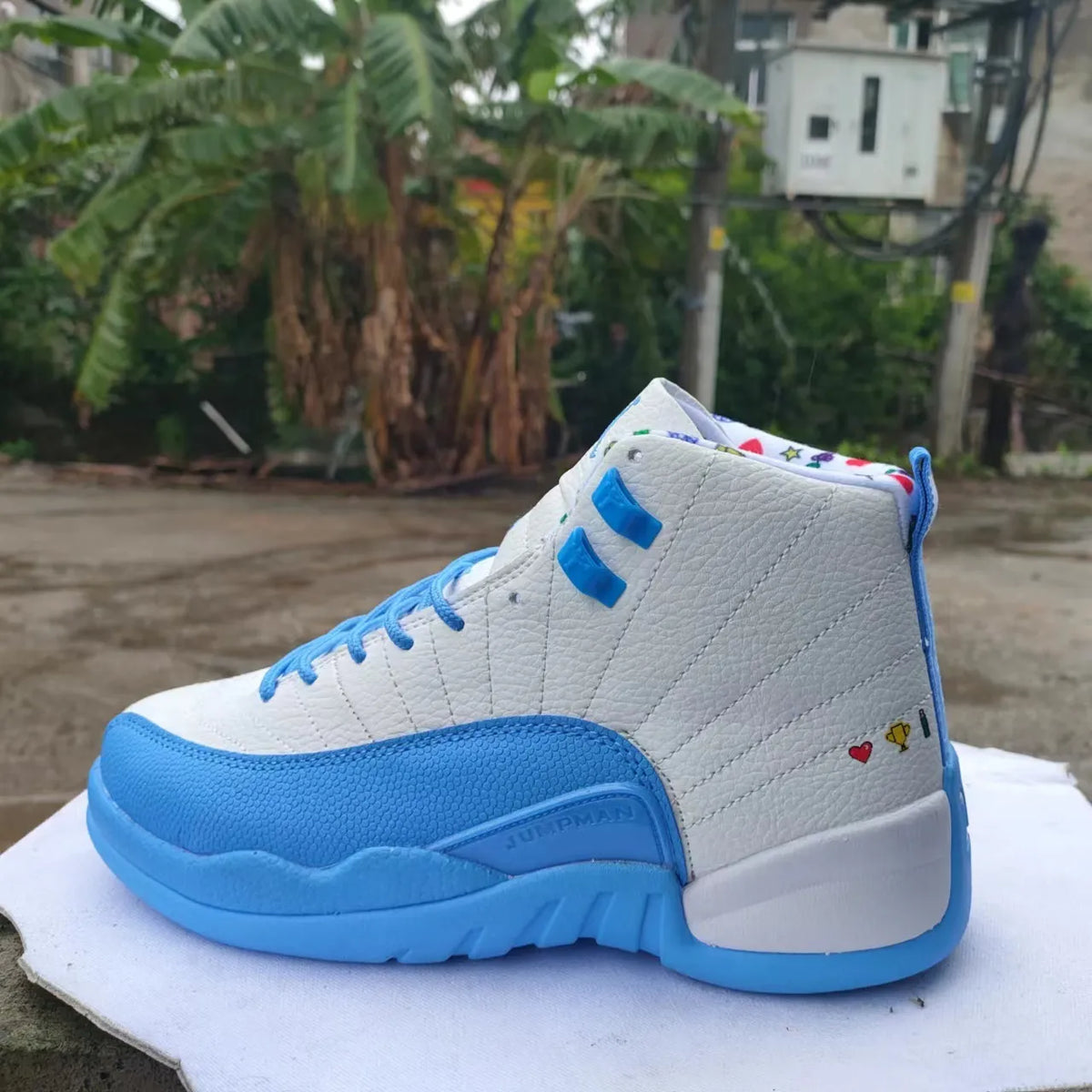 AJ 12 Emoji Shoes Sneakers – nk0004351 image 3