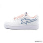 A Bathing Ape Bape Sta BAPY White Pink Shoes Sneakers - nk0005513 image 1