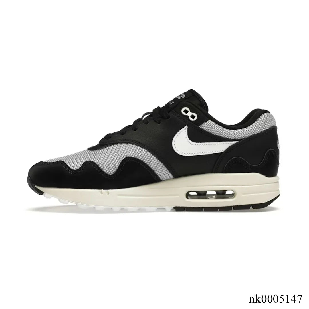 AM 1 Patta Waves Black (without Bracelet) Shoes Sneakers - nk0005147 image 1