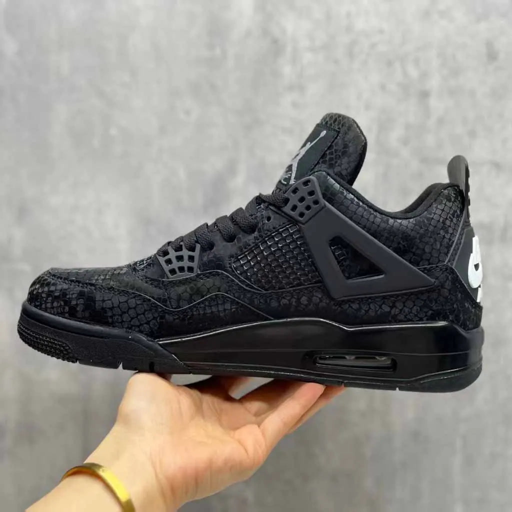 Nigel Sylvester x AJ 4 Black Mamba Shoes Sneakers – nk0004379 image 5