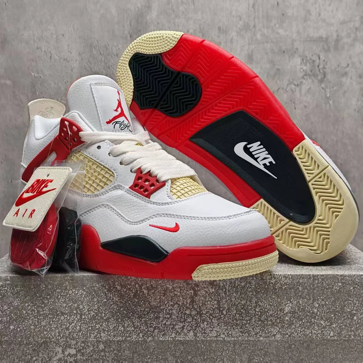 Nigel Sylvester x AJ 4 Sail/ Brick After Brick Shoes Sneakers - nk0004547 image 12
