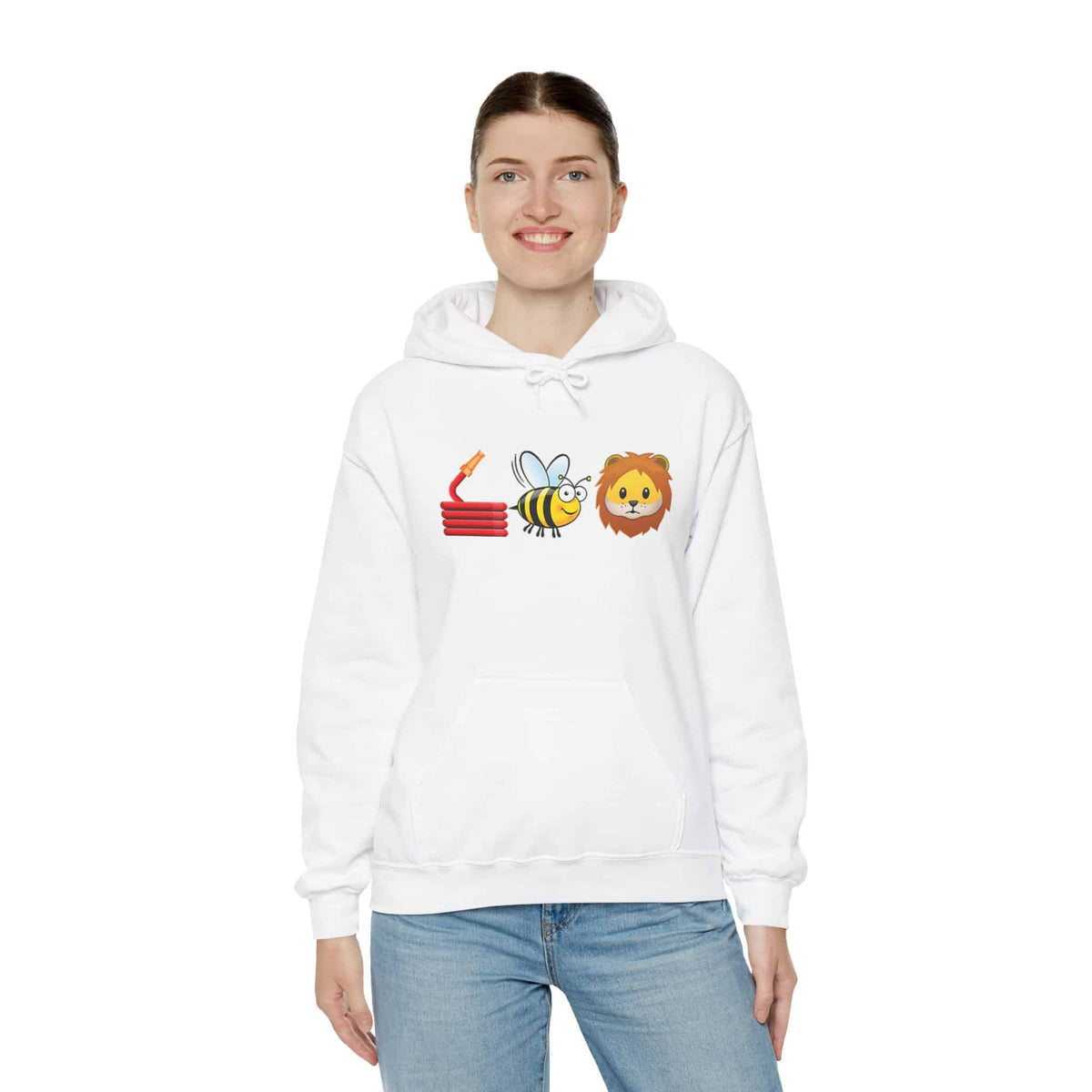 Bee Unisex Heavy Blend™ Hooded Sweatshirt image 6