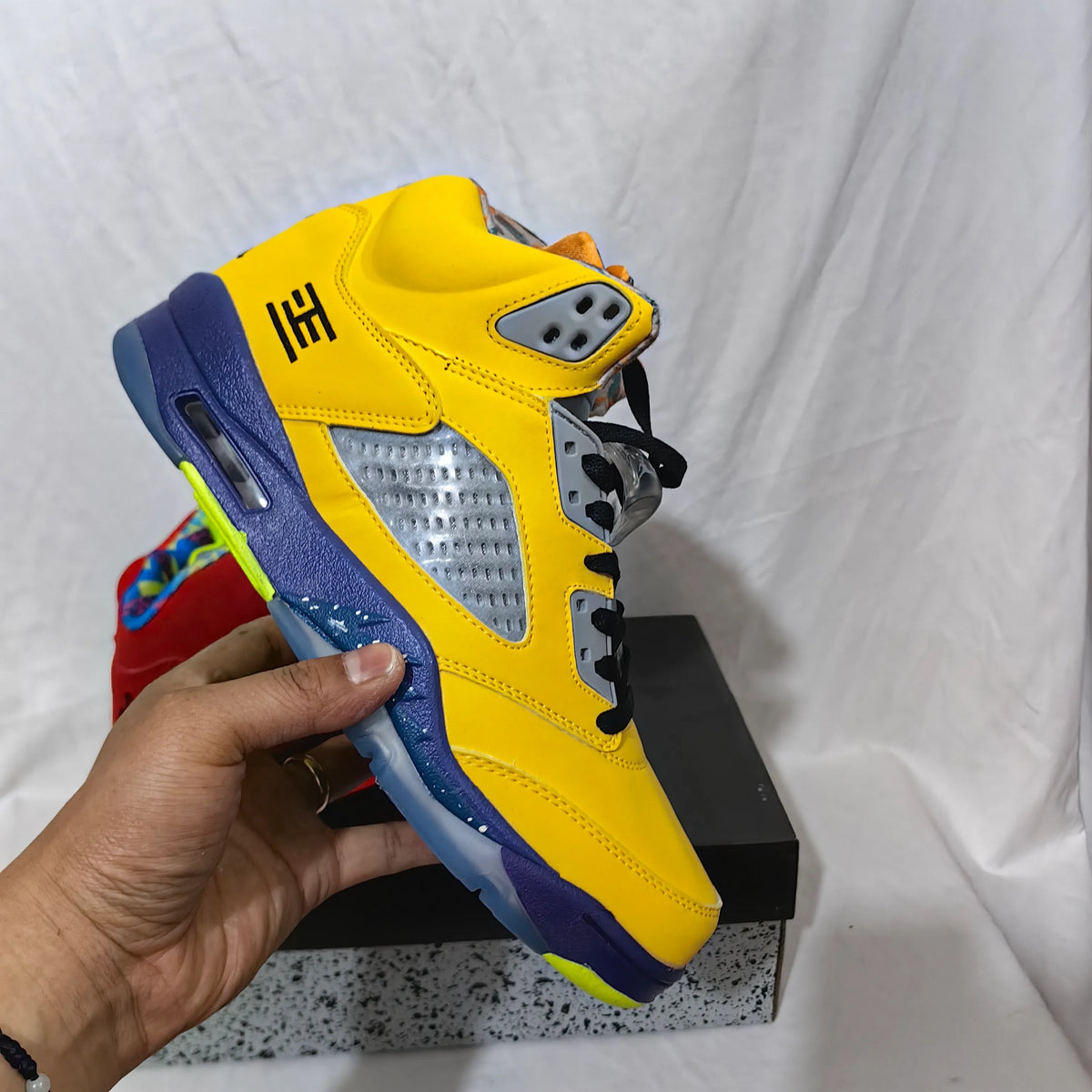 AJ 5 Retro SE What The Shoes Sneakers - nk0005158 image 20
