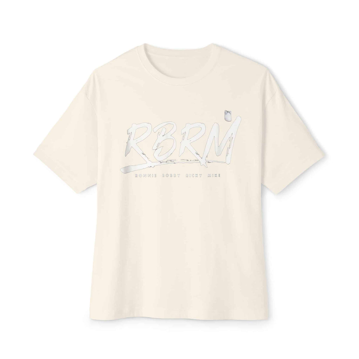 RBRM Tour Unisex Oversized Boxy Tee - Natural, XS image