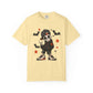 Boy Skeleton Halloween Unisex Garment-Dyed T-shirt image