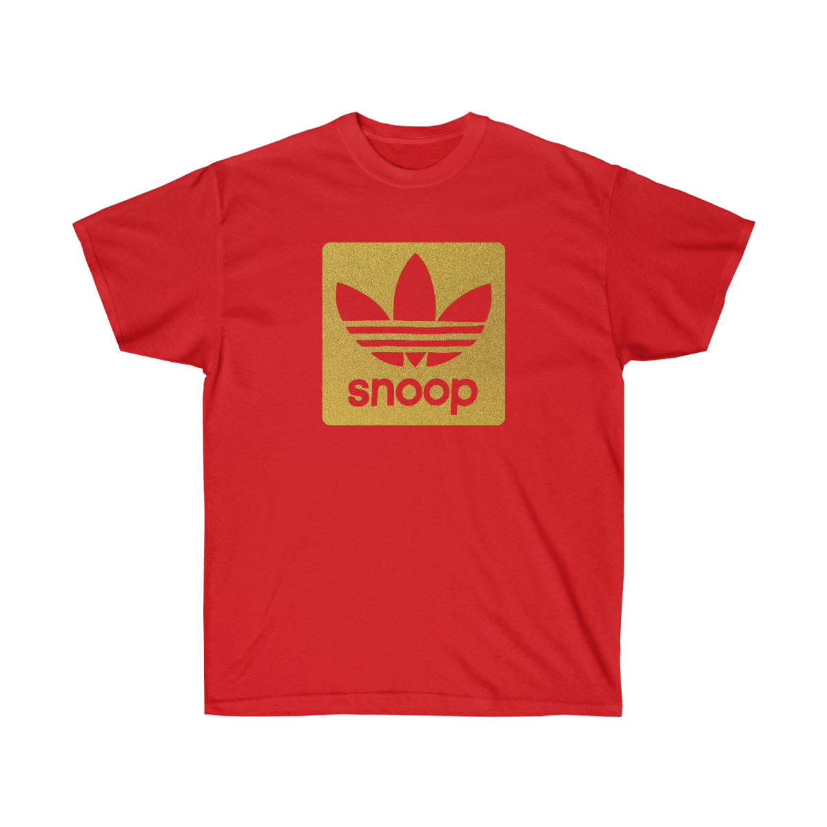 Rap Vintage Adidas Logo Men T-Shirt - Red, 2XL image