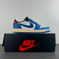 Union LA x AJ 1 Low OG Storm Blue Shoes Sneakers – nk0004609 image 2