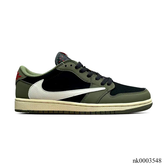 Travis Scott x AJ 1 Low OG Black Olive Shoes Sneakers – nk0003548 image 0