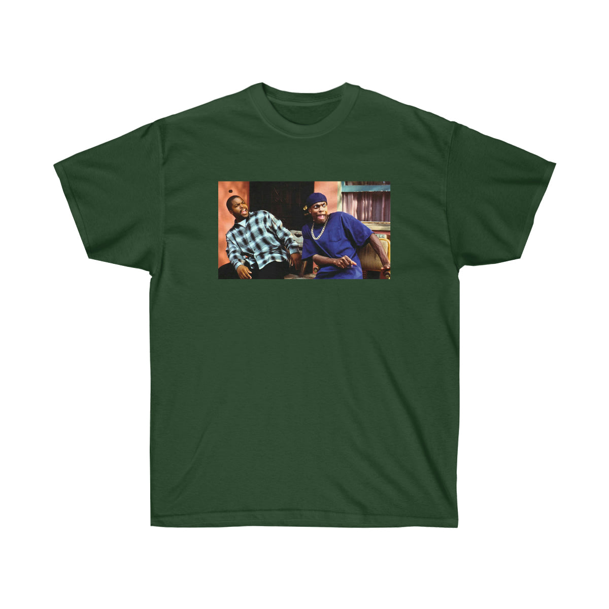 Rap IceCube Friday Damn Men T-Shirt - Forest Green, S image