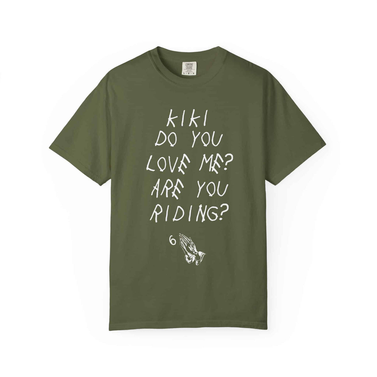 Kiki Loves Me Unisex Garment-Dyed T-shirt image