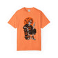 Retro Skater Skeleton Halloween Unisex Garment-Dyed T-shirt image 6