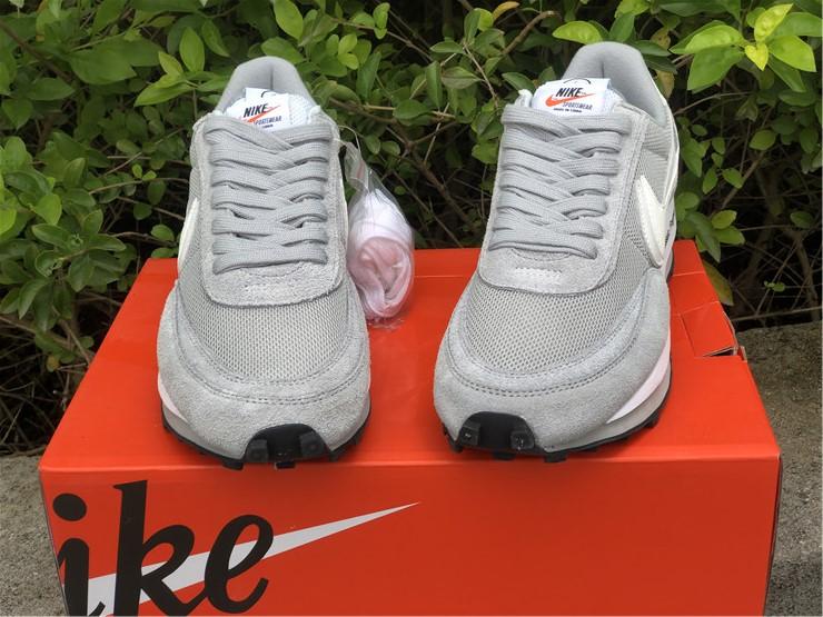 Fragment x Sacai x LDWaffle Light Smoke Grey Shoes Sneakers - nk0001594 image 2