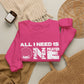 ALL_I_NEED_IS Crewneck Sweatshirt image 11
