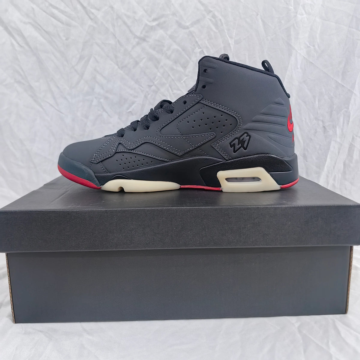 AJ MVP 'Anthracite Gym Red' Shoes Sneakers - nk0004850 image 3