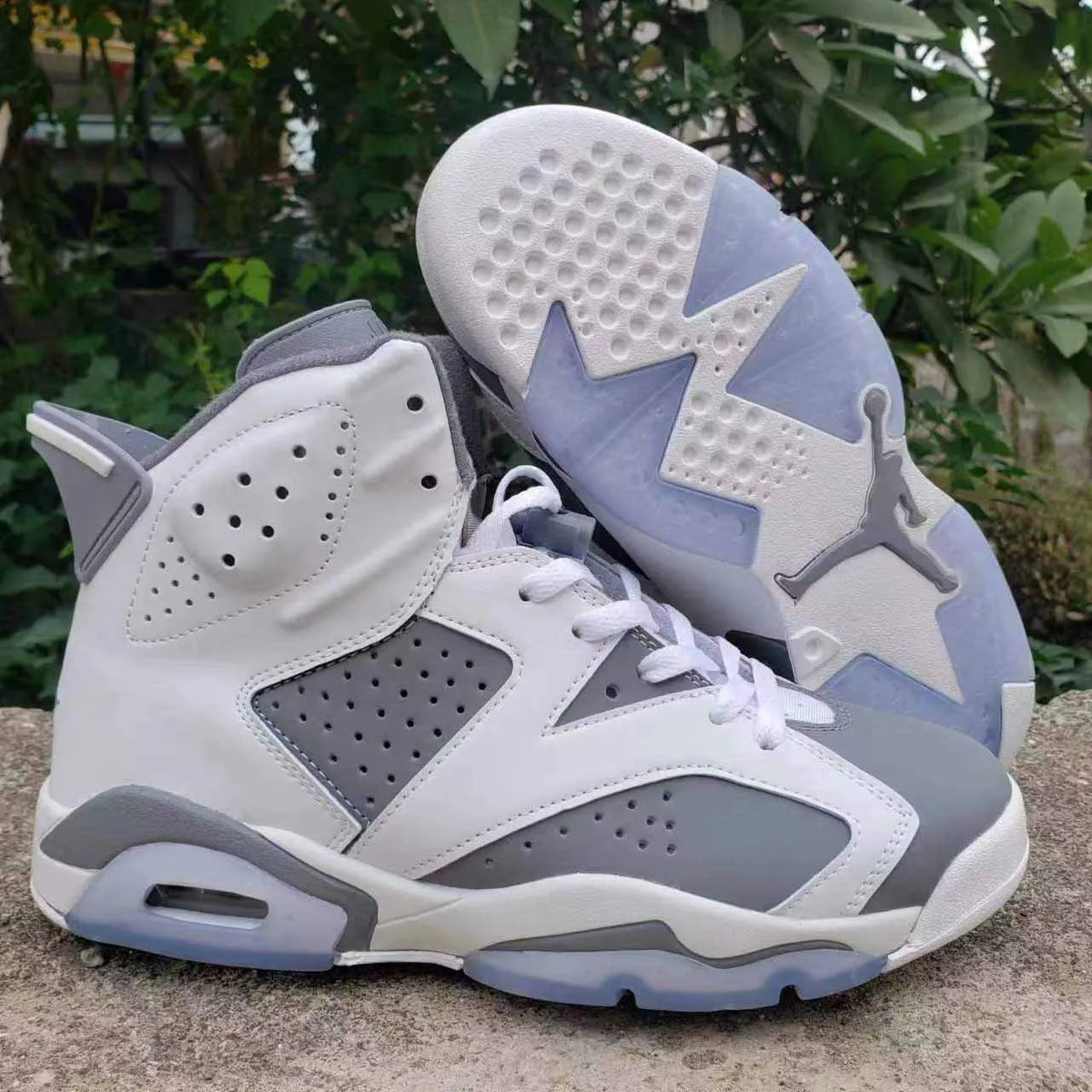AJ 6 Cool Grey Shoes Sneakers - nk0002594 image 6