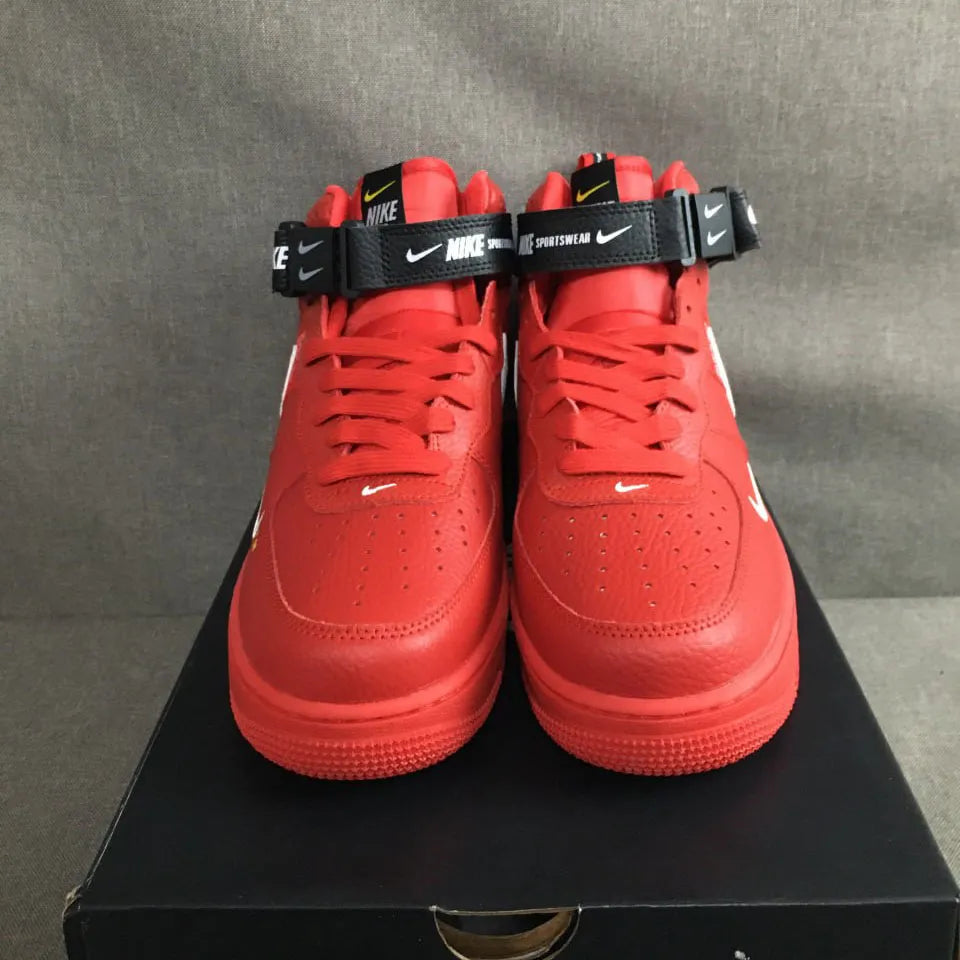AF 1 Mid Utility University Red Shoes Sneakers - nk0003754 image 8