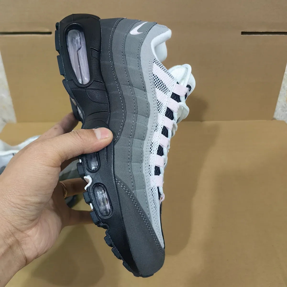 AM 95 OG Big Bubble Pink Foam Shoes Sneakers - nk0004776 image 6