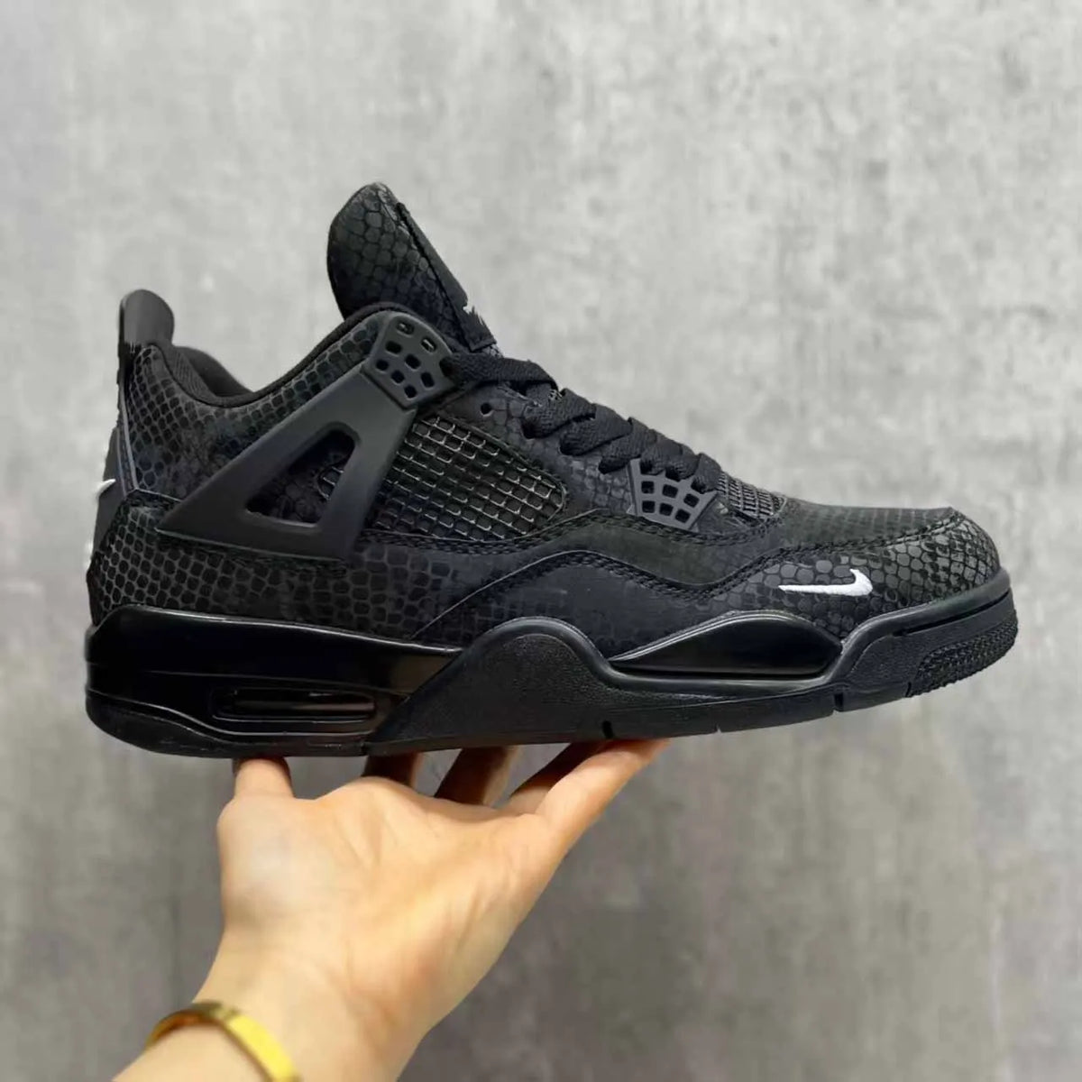 Nigel Sylvester x AJ 4 Black Mamba Shoes Sneakers – nk0004379 image 2