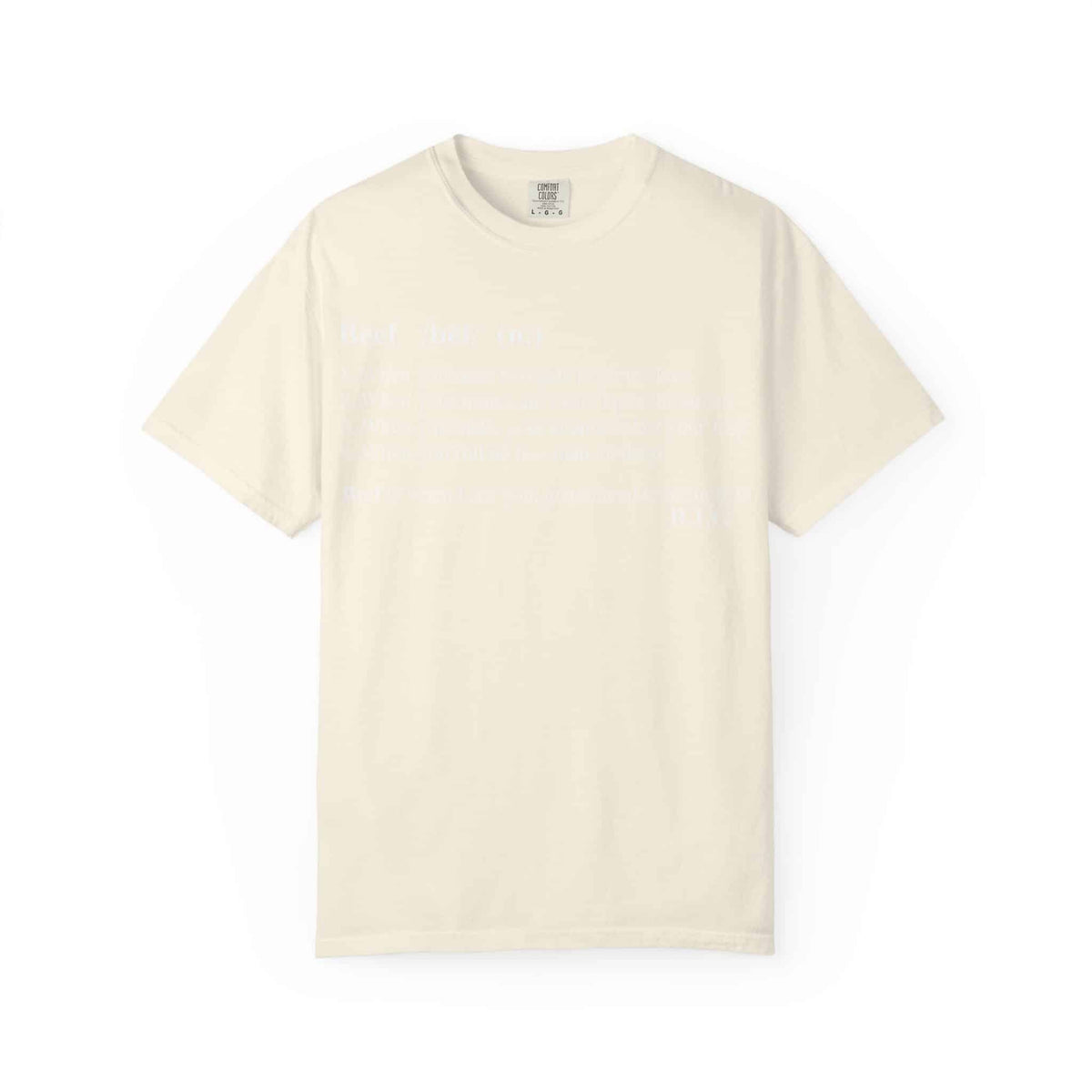 Beef Definition Unisex Garment-Dyed T-shirt image