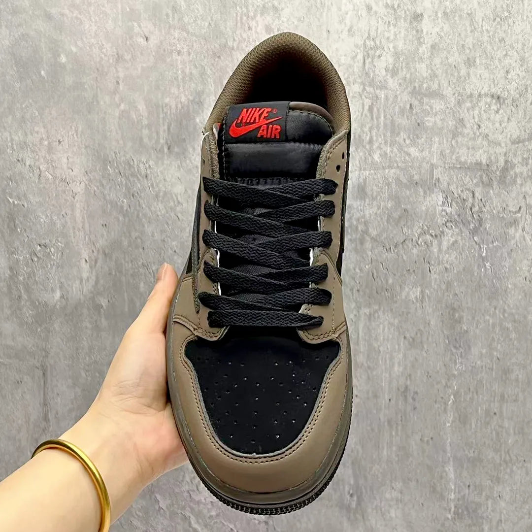 Travis Scott x AJ 1 Low OG Brown Shoes Sneakers – nk0004765 image 6