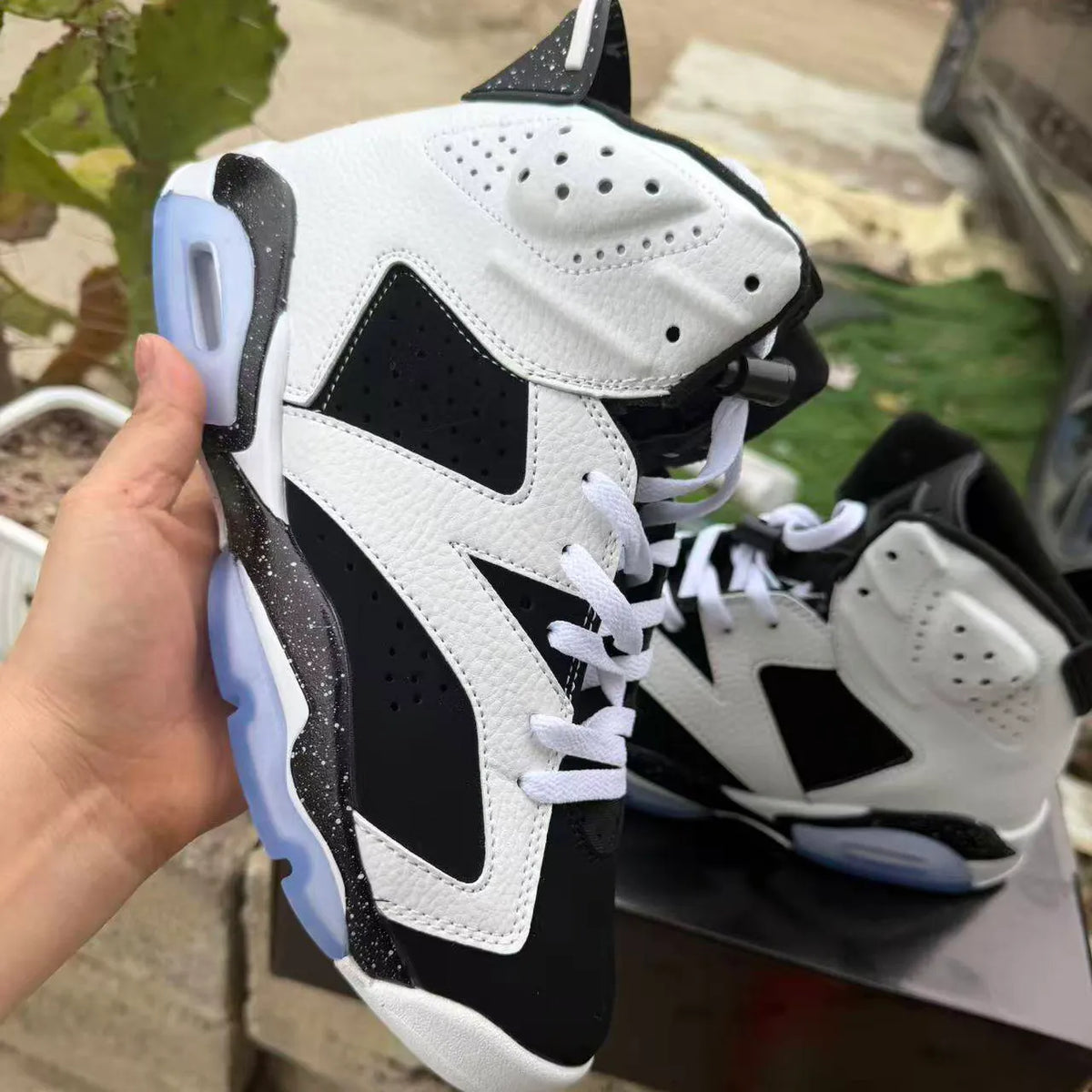 AJ 6 Retro Oreo Shoes Sneakers - nk0002511 image 3