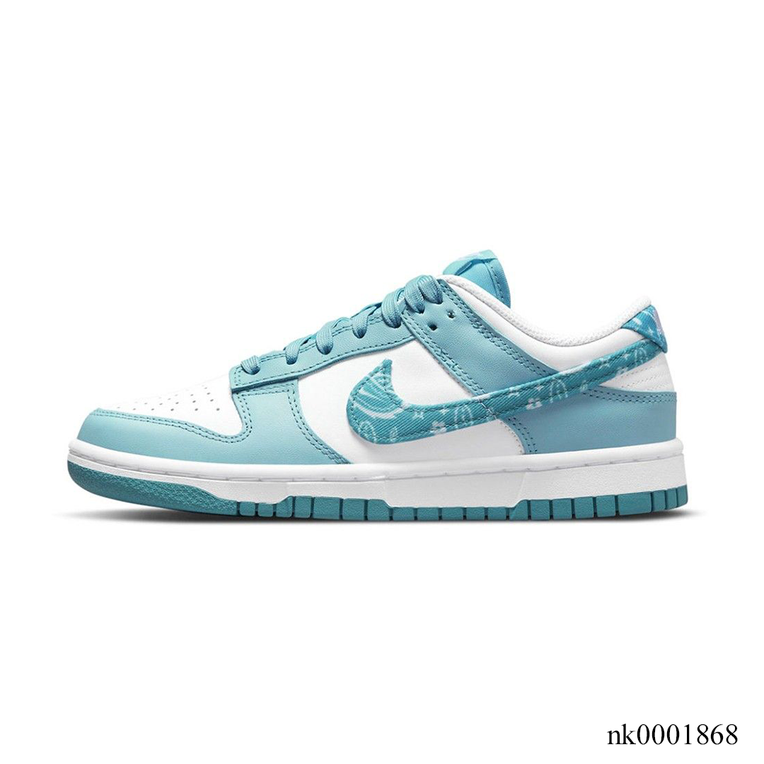 Nike Dunk Low Essential Blue Paisley Shoes Sneakers - nk0001868 image 1