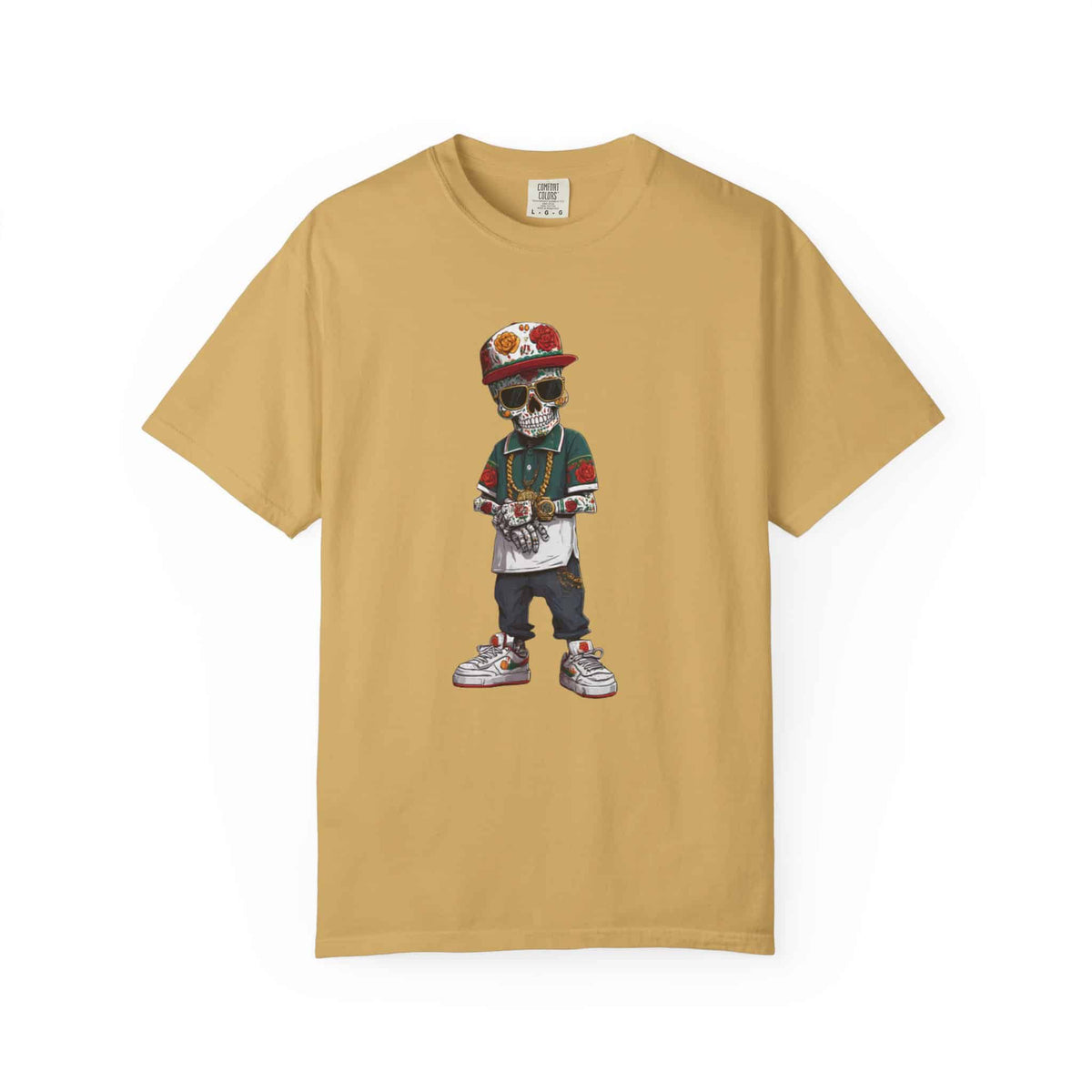 Skull Luxury Unisex Garment-Dyed T-shirt image 30